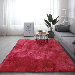 Plush Girl's Room With Tatami Mats Beside The Bed (Option: Wine Red-120x160cm)
