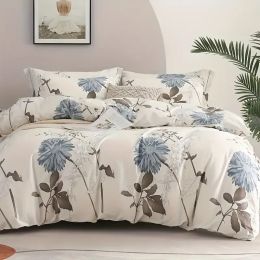 Elegant Floral Comforter Set (Option: Twin)