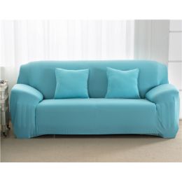 Solid Corner Sofa Covers Couch Slipcovers Elastica Material Sofa Skin Protector Cover Sofa Armchair (Option: 2-Three seat)