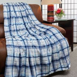 Kathy Ireland Flannel Fleece Blanket (Color: Alexander, size: KING)