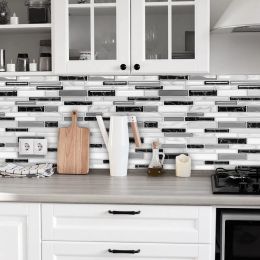 10pcs Classic Wall Stickers, 10inch*10inch, Adhesive, Suitable For Kitchen, Bedroom, Bathroom Walls, House Renovation Waassic Choice Wall Sticker (Option: 1)